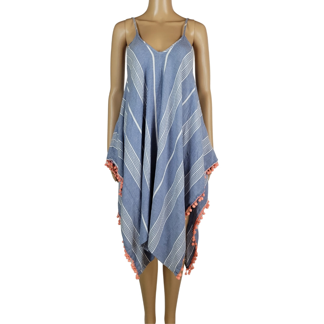Goa Beachwear by Japna Scarf Hem Dress – Fred & Lala's Finds Goa Beachwear by Japna Scarf Hem Dress – Fred & Lala's Finds