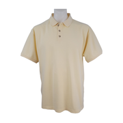 Eddie Bauer Men's Yellow Polo Shirt Size L
