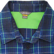 Eddie Bauer Men's Travex Plaid Button-Front Shirt Size L