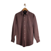 Daniel Cremieux Classics Button-Down Shirt | Classic Fit | Size L | Front view on a hanger.