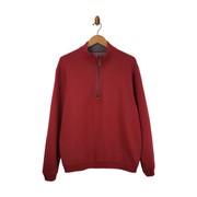 Tommy Bahama Flipshore Quarter-Zip Reversible Pullover Size XL