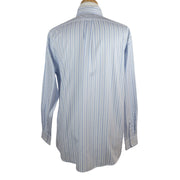 CREMIEUX Dobby Striped Dress Shirt 16.5 Back View