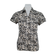 Alfani Women’s Floral Button-Front Shirt Size 4