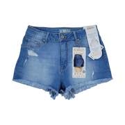 Rewash Brand Junior's Size 9 Light Wash High Rise Denim Shorts New With Tags
