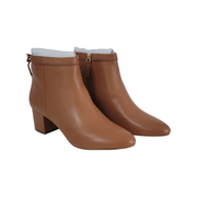 Talbots Maud Back Bow Ankle Boots – Havana Tan – Size 9½M – NEW