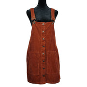 Forever 21 Corduroy Overall Dress