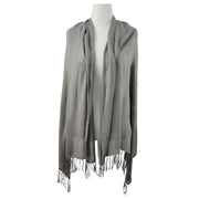 Express Large Fringe Viscose Scarf