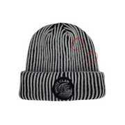 White Claw Striped Beanie
