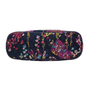 Vera Bradley Midnight Wildflowers Small Trimmed Vera Tote Bag