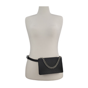 MICHAEL Michael Kors Pull Chain Belt Bag Size M