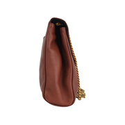 Paloma Picasso Leather Gold Chain Shoulder Bag