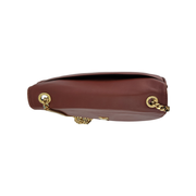 Paloma Picasso Leather Gold Chain Shoulder Bag