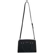 Kate Spade Grove Street Black Leather Convertible Caley Satchel