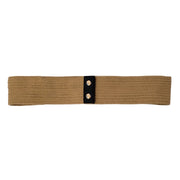 Torrid Black Woven Straw Belt