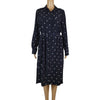 Ann Taylor Belted Long Sleeve Shirt Dress