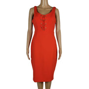 Bisou Bisou Michele Bohbot Sheath Dress Size 6 Front View