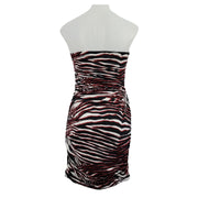 Express Strapless Ruched Side Dress