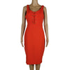 Bisou Bisou Michele Bohbot Sheath Dress Size 6 Front View