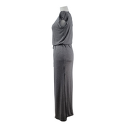 August Salt Knit Drawstring Maxi Dress Size M