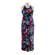 Euovmy Sleeveless Floral Maxi Dress Size M - NWT