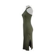 Old Navy Fitted Rib-Knit Halter Midi Dress Size M - NWT