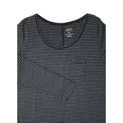 Gilligan & O'Malley Women’s Striped Long Sleeve Nightgown Size M