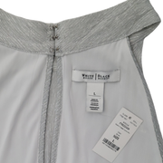 White House Black Market Metallic Halter Dress Size L - NEW