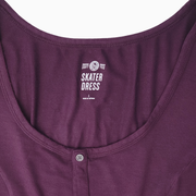 SO Juniors Skater Dress – Plum – Size L