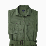 J.Crew Re-Imagined Twill Utility Shirt Dress - Size 2 - NWT