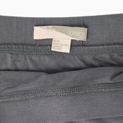 Love 21 Strapless Ruched Midi Dress – Charcoal Gray – Size M