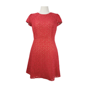 LOFT Lace Cap Sleeve Dress Size 8