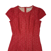LOFT Lace Cap Sleeve Dress Size 8