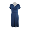 Talbots Faux Wrap Jersey Midi Dress Size M Petite