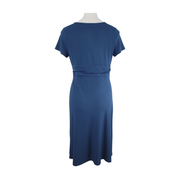Talbots Faux Wrap Jersey Midi Dress Size M Petite