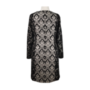 Antonio Melani Metallic Brocade Jacquard Sheath Dress Size 10