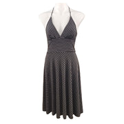 A.P.N.Y. Striped Halter Dress