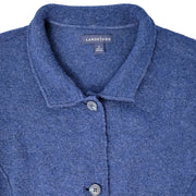 Lands' End Wool Button Up Jacket