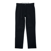 Levi's Straight Stretch Chino Pants Black 29x30 Front View