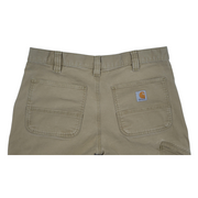 Carhartt Rugged Flex® Relaxed Fit Canvas Work Pant Khaki 34x30