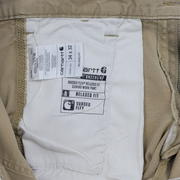 Carhartt Rugged Flex® Relaxed Fit Canvas Work Pant Khaki 34x30