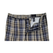 Greg Norman 9.5" Plaid Golf Shorts Size 36