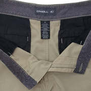 O'Neill Men's 21" Khaki Shorts Size 38