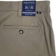 Nautica Men's Beacon Pant Tailored Fit 36x30 - NEW