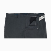 Perry Ellis Men’s Pinstripe Dress Pants – Gray – Size 40x32