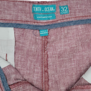 Tenth + Ocean Washable Linen Shorts – 8” Inseam – Size 32
