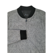 Marc Anthony Men's Slim Fit Linen-Blend Bomber Jacket Size M