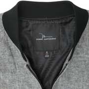 Marc Anthony Men's Slim Fit Linen-Blend Bomber Jacket Size M