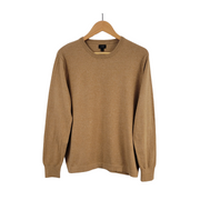 J. Crew Men's Crew Neck Sweater Camel Size M