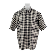 Daniel Cremieux Signature Collection Short Sleeve Plaid Shirt XXL