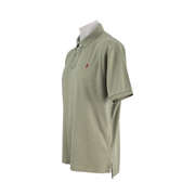 Polo Ralph Lauren Polo Shirt Heathered Green Size L